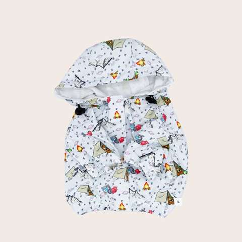 Dog rain coat - Camping Stars