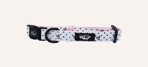 Honden halsbanden dots of love