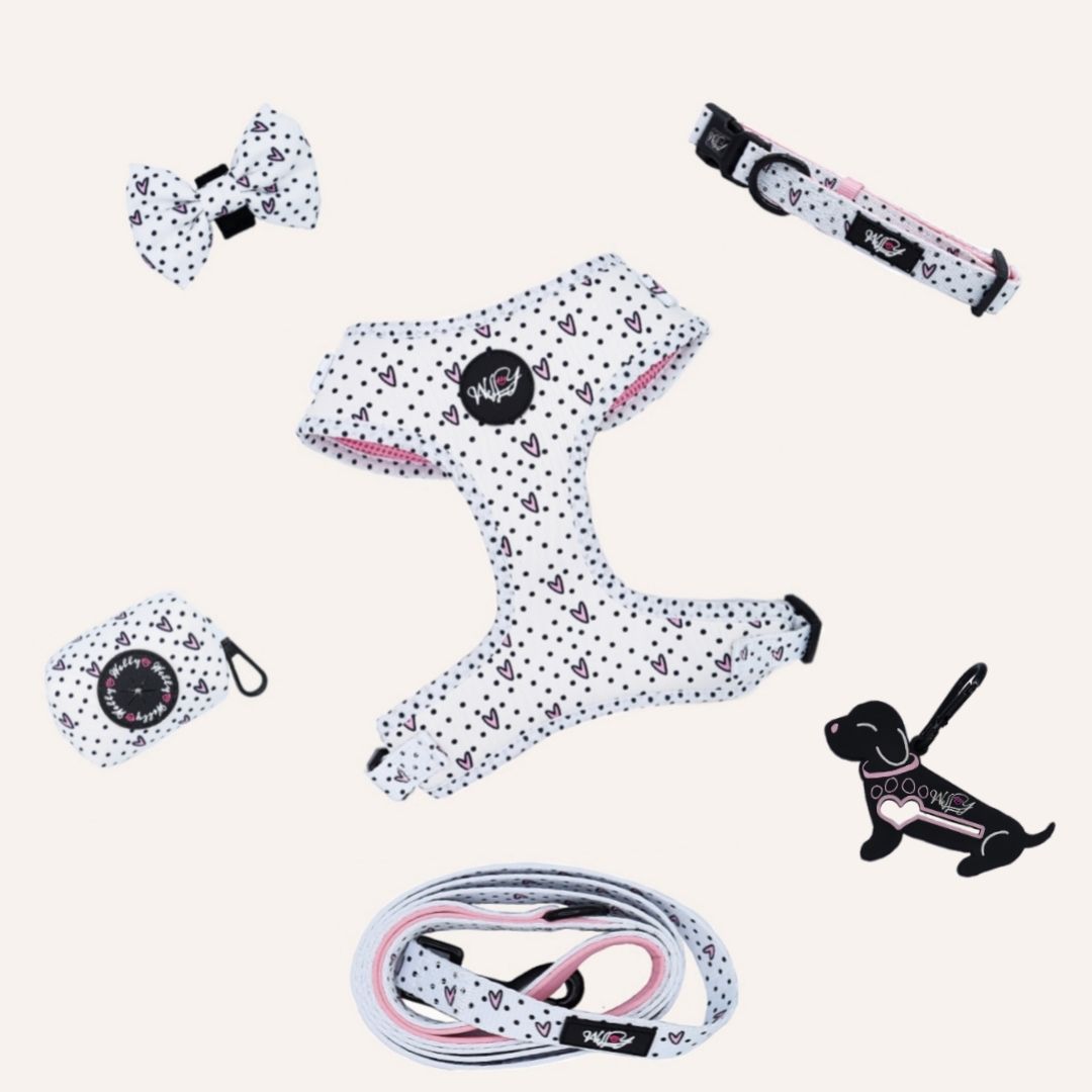 Bundel set  - Dots of Love -  ROZE L