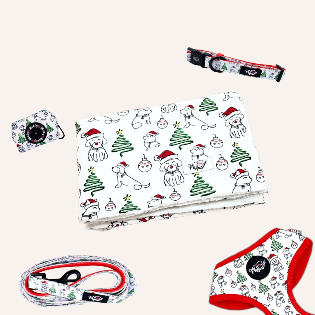 Bundle set  - Santa Paws XL