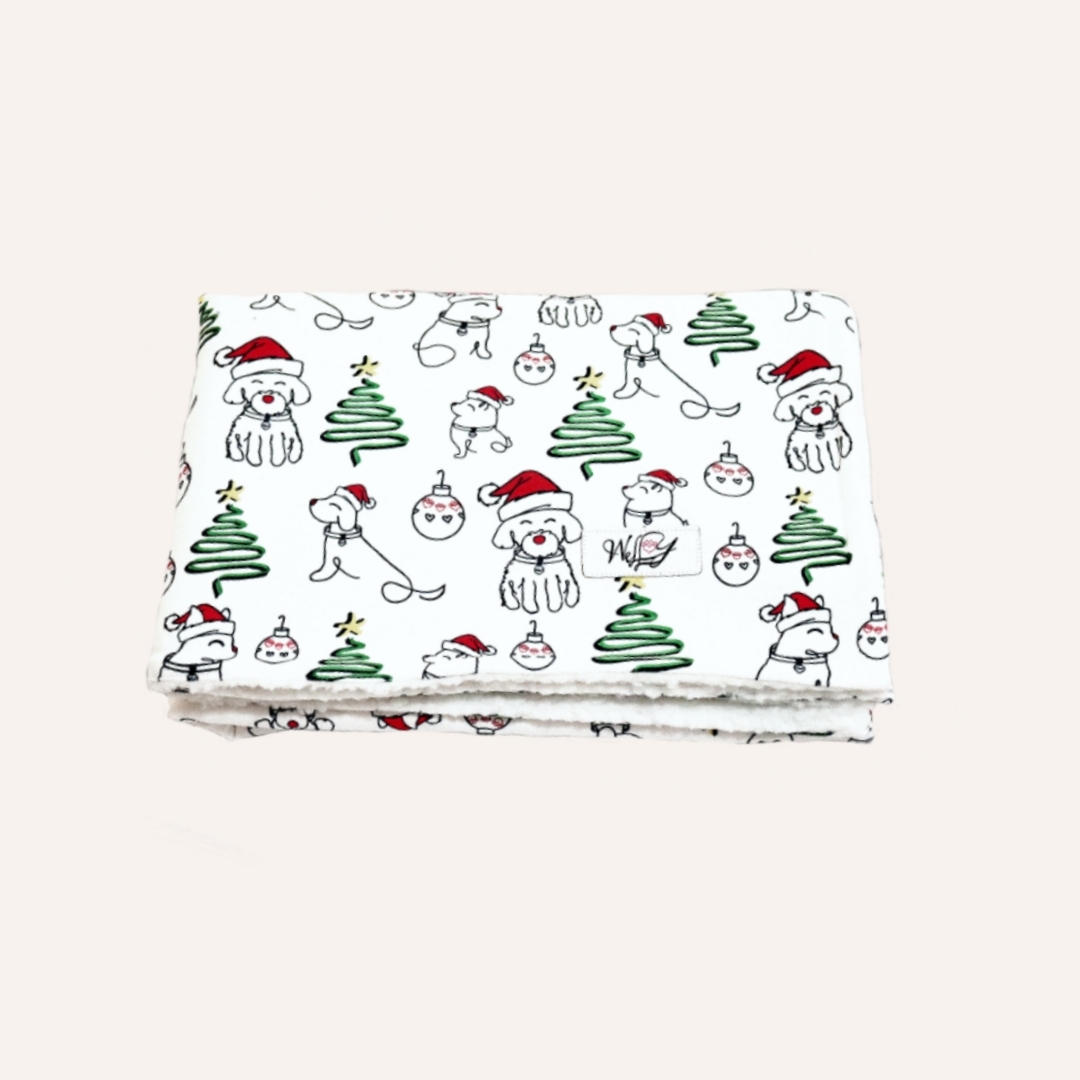 Blanket - Santa Paws